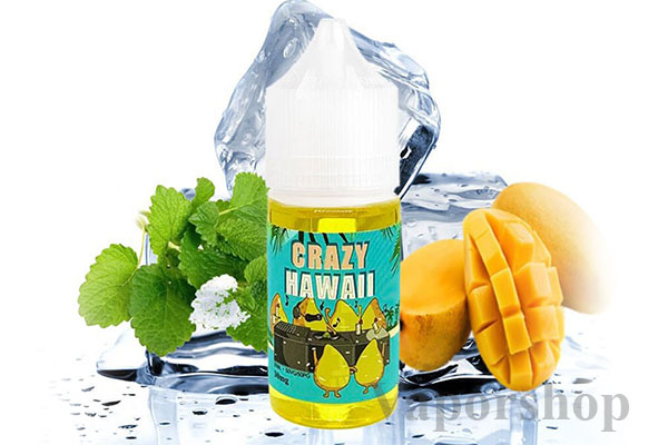 Juice salt nic crazy hawaii (Xoài chín lạnh)