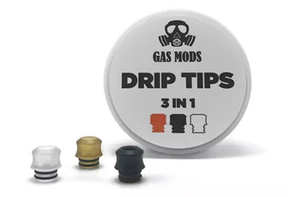 GAS MOD DRIP TIP 3IN1
