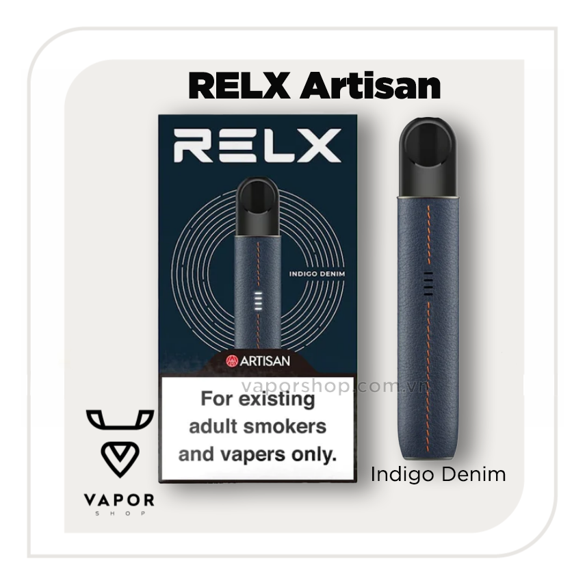 Relx Artisan - Robin Blue ( Da xanh ngọc mint ) chính hãng tại Vaporshop