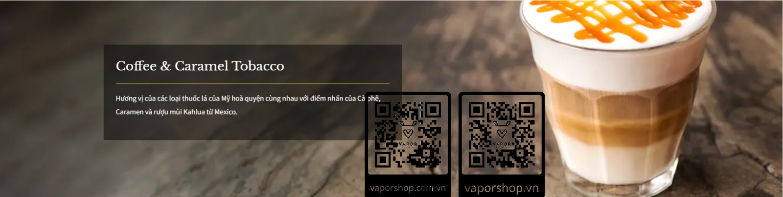 Vaporshop White Note Coffee Caramel Tobacco 60ml 380K 0799-999-939