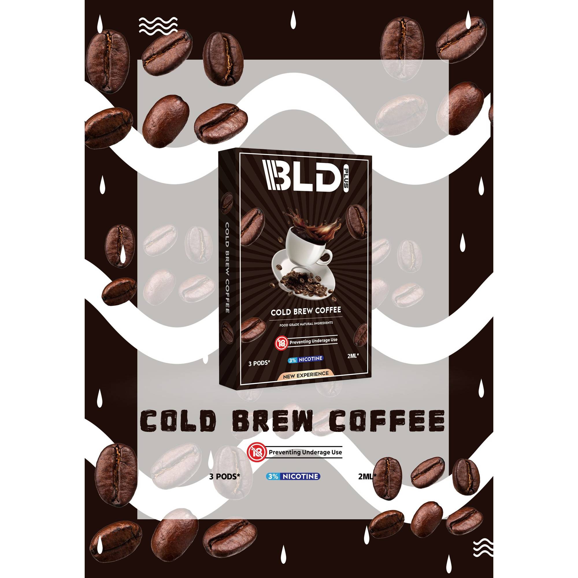 BLD PLUS COLD BREW COFFEE 2ML