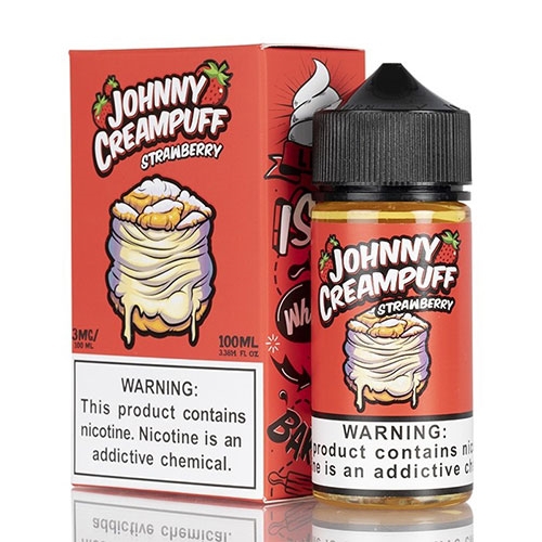 JOHNNY CREAMPUFF STRAWBERRY 100ML BY TINTED BREW