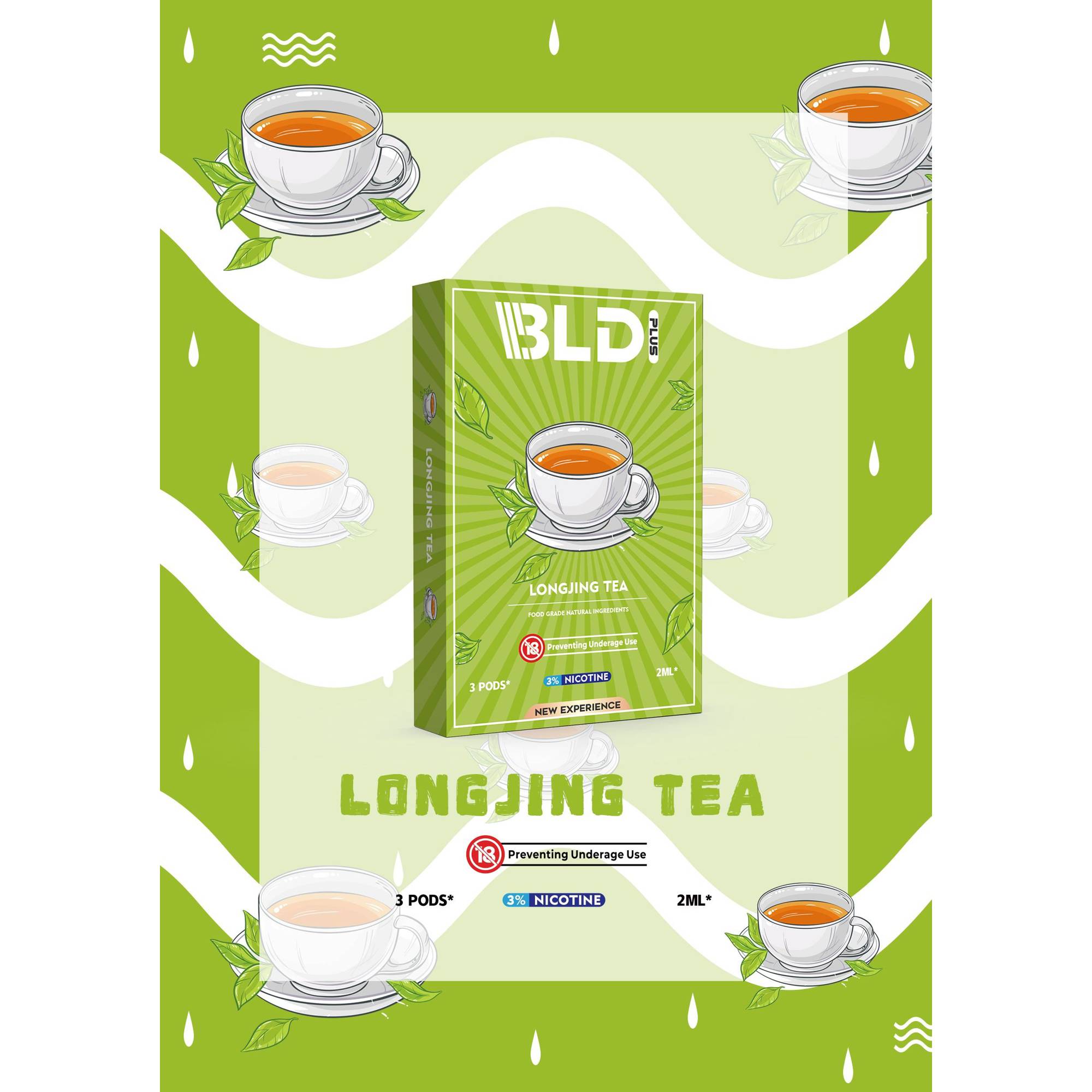BLD PLUS LONGJING TEA 2ML