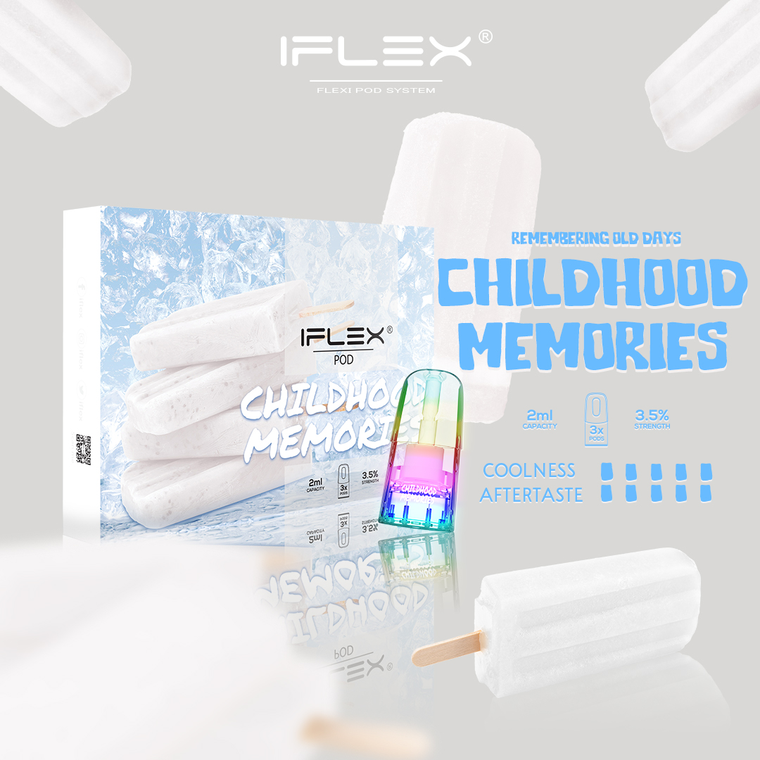 IFLEX POD CHILDHOOD MEMORIES (Pack 3 Pods)