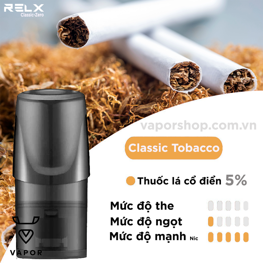Relx Classic - Classic Tobacco ( Thuốc lá )