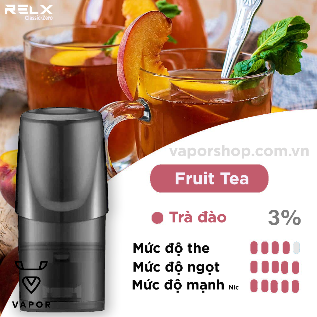 Relx Classic - Fruit Tea ( Trà đào )