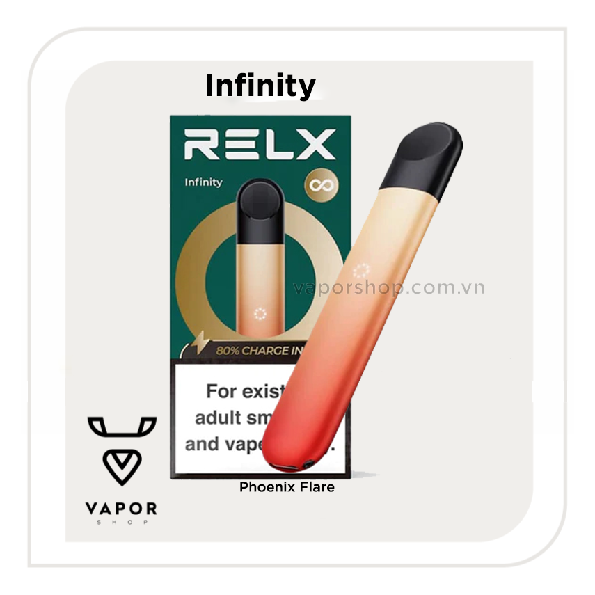 Thân máy Relx Infinity Device – Phoenix Flare (Không kèm đầu pod)