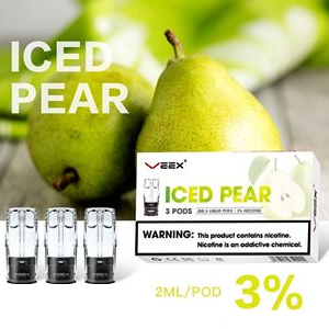 VEEX ICED PEAR PODS 2ML (3PCS/PACK)