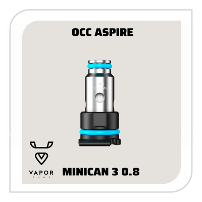Occ Minican 3 0.8 ohm ( 13w - 15w ) By Aspire