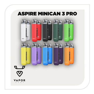 Minican 3 Pro 20W Pod Kit By Aspire