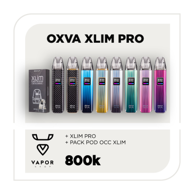 COMBO XLIM PRO - Máy fullbox + Pack Pod Occ (3pcs)