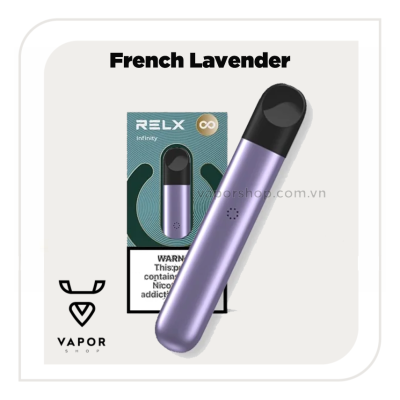 Thân máy Relx Infinity Device – French Lavender (Không kèm đầu pod)