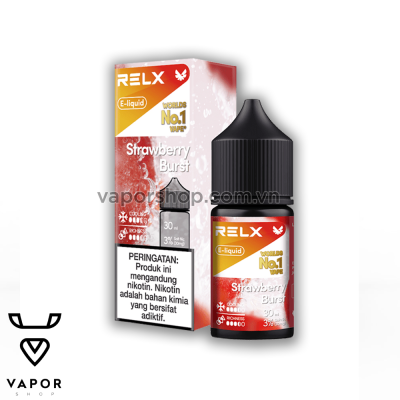Relx Juice Salt Nic 30ml - Strawberry Burst ( Dâu )