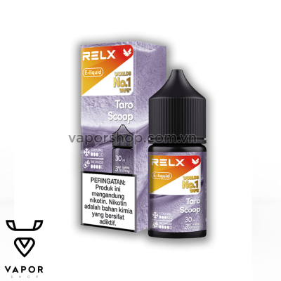 Relx Juice Salt Nic 30ml - Taro Scoop ( Khoai môn )
