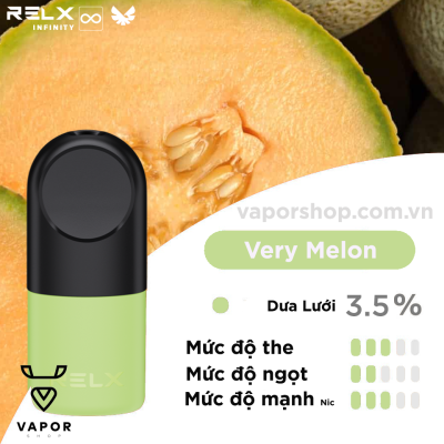 	Pod RELX Infinity Pro - Very Melon 3.5% ( Dưa gang ) 