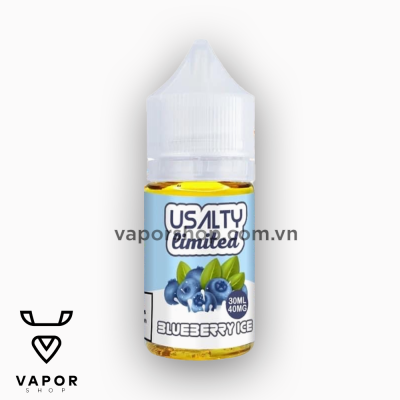 USALTY LIMITED Saltnic - Blueberry ice ( Việt quất lạnh ) 