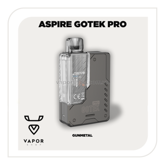  Aspire Gotek Pro Pod Kit (Kèm đầu rỗng)