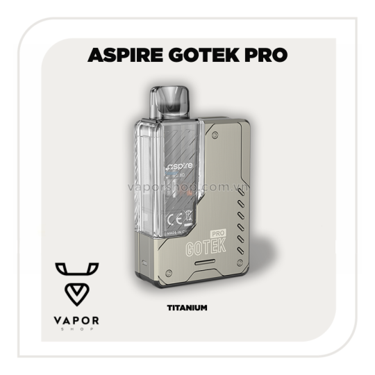  Aspire Gotek Pro Pod Kit (Kèm đầu rỗng)