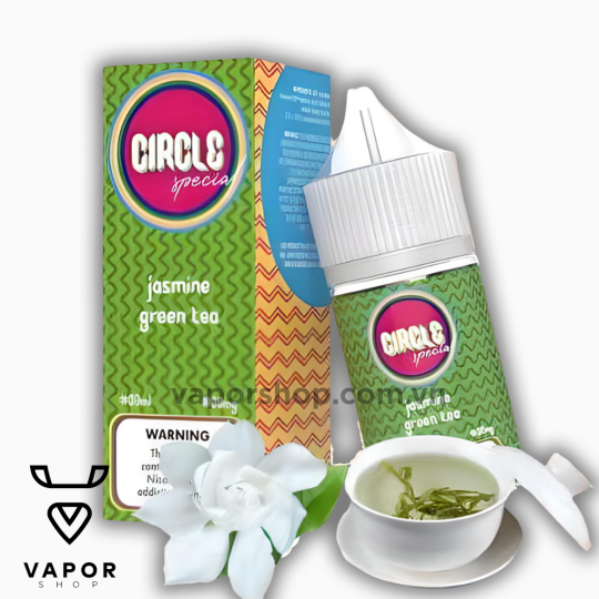 CIRCLE SPECIAL Saltnic - Lotus Green Tea ( Trà sen ) 