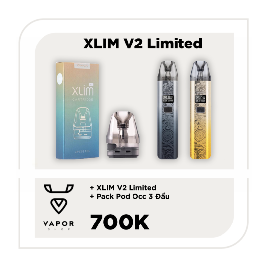 Oxva Xlim V2 Limited Bản Kỷ Niệm 3rd Anniversary Edition