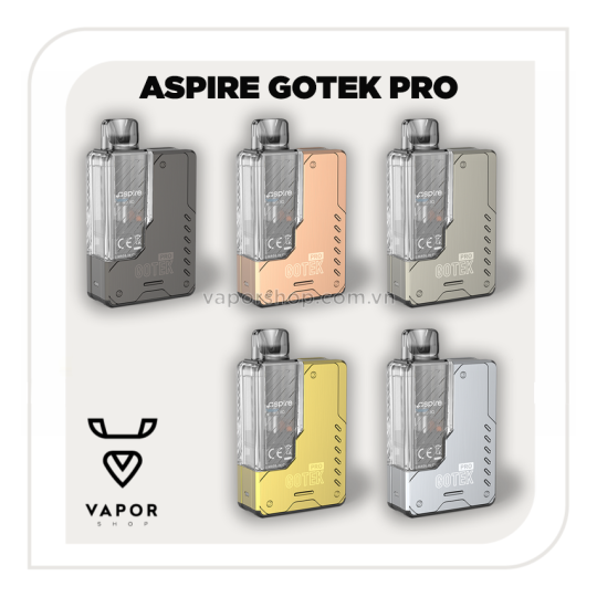 Gotek Pro Pod System 1500mAh  By Aspire