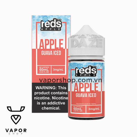 REDS APPLE GUAVA ICED BY 7 DAZE 60ML