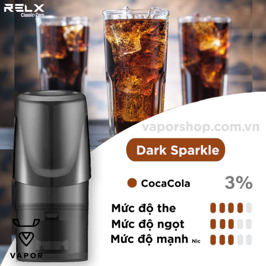 Relx Classic - Dark Sparkle ( Coca )