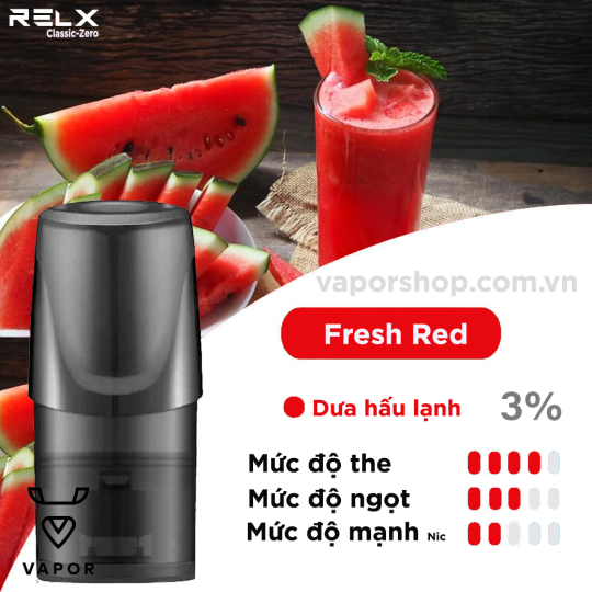 Relx Classic - Fresh Red (Dưa hấu)