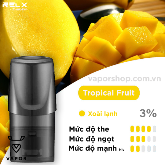 Relx Classic - Tropical Fruit ( Xoài )