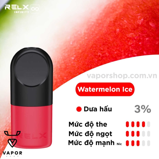 	Pod RELX Infinity Pro - Very Melon 3.5% ( Dưa gang ) 