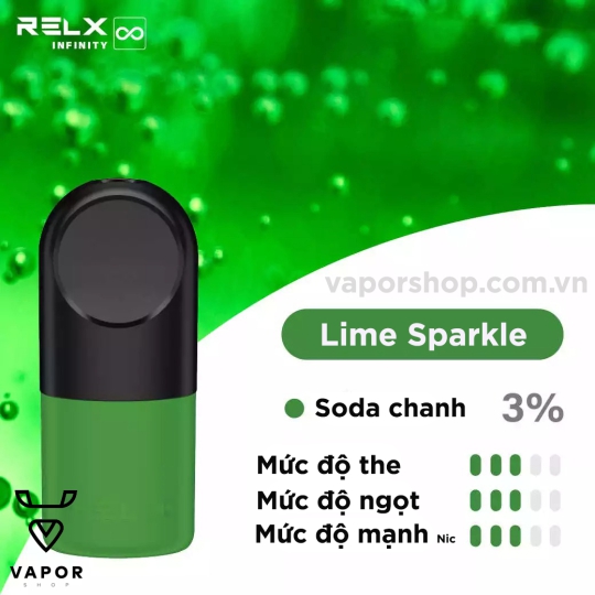 Pod RELX Infinity Pro 2 - Green Grape ( Nho xanh Lạnh )