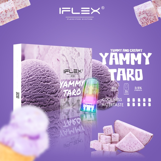 IFLEX POD YAMMY TARO (Pack 3 Pods)