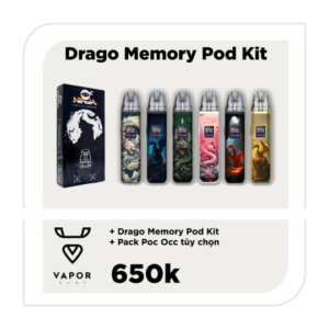 Combo Drago Meomory  - Máy fullbox + Pack Pod Occ (3pcs)