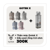 COMBO ASPIRE GOTEK S - Máy fullbox kèm pod rỗng + Tinh dầu saltnic tuỳ chọn