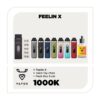 COMBO FEELIN X 40W - Máy fullbox + Tinh dầu tuỳ chọn + Pack Occ (5pcs)