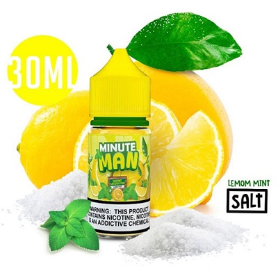 Image result for Minute Man E-Liquid | Nic Salt Vape Juice 30mL