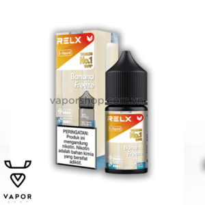 Relx Juice Salt Nic 30ml - Banana Freeze ( Kem Chuối )