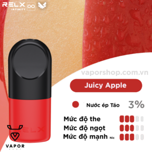 Relx Pro Infinity Pack 1 pod - Juicy Apple ( Nước ép Táo )