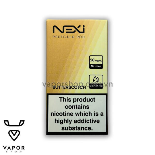 Pod Aspire NEXI ONE - Butterscotch ( Kẹo caramel bơ đường )