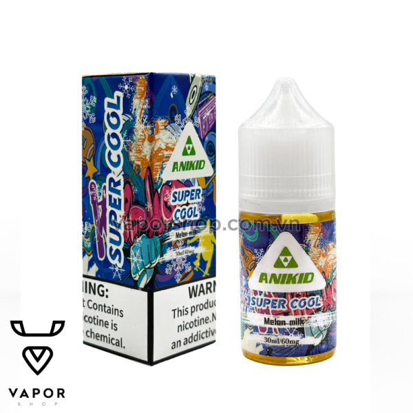 ANIKID Super Cool Salt Nic 30ml - Melon Milk ( Sữa Dưa gang )